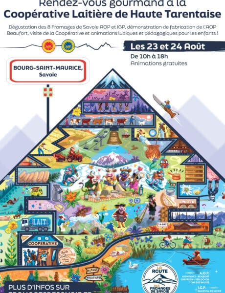 Rendez-vous gourmand à la Coopérative Laitière de Haute Tarentaise
