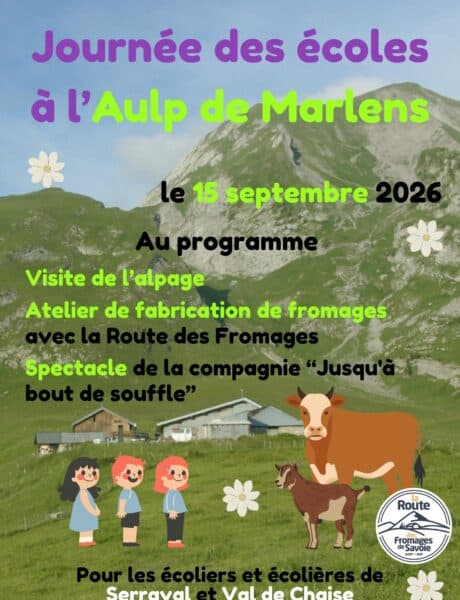 Journée des écoles au GAEC Le Vent des Cimes